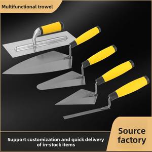 أداة بناء، أدوات أسمنتية بمقبض مطاطي وشفرة مدببة، مالج للبناء يستخدم في أعمال البناء - Product Image 4