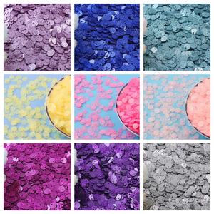 1KG 6MM Paillettes rondes pour décorations de Noël et bricolage Slime Filler - Product Image 1