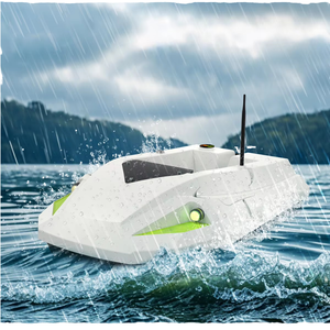 Bateau d'appât <span class=keywords><strong>de</strong></span> pêche optimal avec contrôle GPS Bateau RC en plastique télécommandé pour la pêche à la <span class=keywords><strong>carpe</strong></span> et le détecteur <span class=keywords><strong>de</strong></span> poissons - Product Image 1