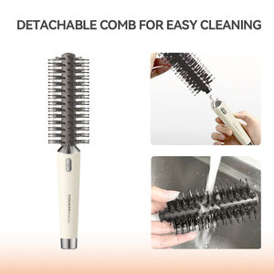 TOUCHBeauty, peine rizador de batería eléctrica portátil para mujer, peine de iones negativos, dispositivo de belleza para el hogar con cerdas para uso en Hotel - Product Image 4