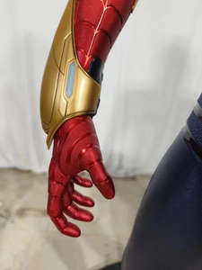 Figura de acción de <span class=keywords><strong>Marvel</strong></span> <span class=keywords><strong>Legends</strong></span>, estatua de <span class=keywords><strong>Iron</strong></span> Spider-<span class=keywords><strong>Man</strong></span> de tamaño real, escultura de resina, figuras coleccionables de Spiderman - Product Image 5