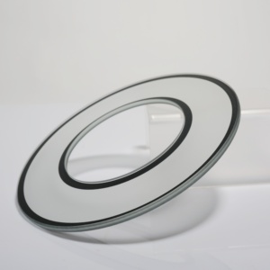 Kính Phục Sinh Hiện Đại Vòng Tempered <span class=keywords><strong>Glass</strong></span> Đĩa Ánh Sáng Bìa Với Cao Truyền Qua Đánh Bóng Kết Thúc Và Lụa Màn Hình In Ấn - Product Image 3
