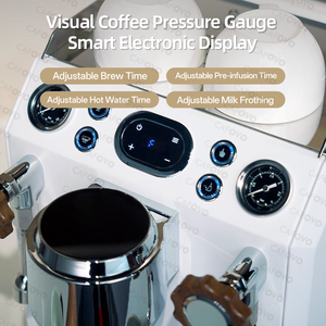 Machine à expresso automatique blanche en promotion – Cafetière intelligente pour la maison et le commerce - Product Image 5