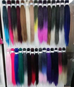 Extension de Cheveux Tressés Pré-étirés 3X Expression, Synthétiques Yaki Ombrés, Tresses EZ Pré-étirées - Product Image 2