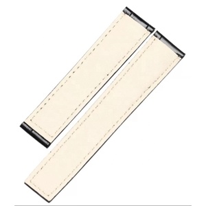 Bracelet de montre vintage en cuir véritable 22mm 24mm Bracelet en cuir de luxe pour montre Tag <span class=keywords><strong>Heuer</strong></span> CARRERA <span class=keywords><strong>Monaco</strong></span> - Product Image 6