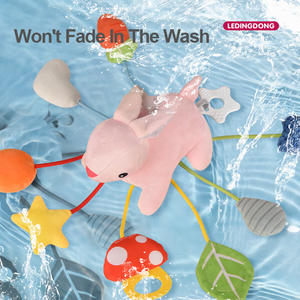 Juguete Sensorial Montessori <span class=keywords><strong>para</strong></span> Bebés, Peluche de Dinosaurio con Sonajero Incorporado y Papel Arrugado - Product Image 4