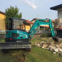 Nouvelle Excavatrice sur Chenilles Mini SWE50UF de 5 Tonnes pour Travaux de Terrassement avec Accessoires, Moteur, Boîte de Vitesses et Pompe - Haute Efficacité