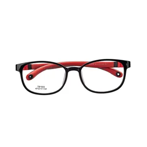Kacamata anak tidak dapat pecah bingkai kacamata anak laki-laki dan perempuan silikon lembut fleksibel kacamata Anti cahaya biru anak-anak Tr90