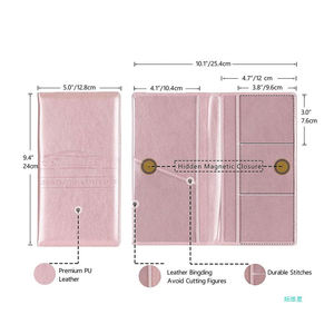 Titular de registro y seguro de <span class=keywords><strong>coche</strong></span> de PVC de plástico personalizado, titular de la tarjeta de registro de vehículo, manual de <span class=keywords><strong>coche</strong></span>, billetera - Product Image 4