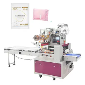 Hot Selling Automatic Flowpack Packing Machine For Sanitary Napkins Pad And Diaper Packaging Machine