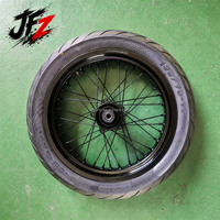 Kit de roues de route 17 pouces pour Sur-Ron Light Bee 2ème génération 2026, moyeu en aluminium CNC, amélioration Supermoto 100/80-17 130/70-17, kit de modification pour E-Bike