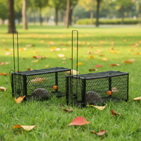 Piège à souris sûr et non toxique, cage et répulsif à souris, conception humaine, respectueux de l'environnement, sans pièges tranchants, adapté aux familles, pour une utilisation en intérieur/extérieur