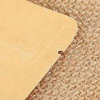 Customized Professional Biodegradable Seal Food Paper Bag Candy Coffee Pouch Kraft Paper Flat Bottom Pouch Plain with Window