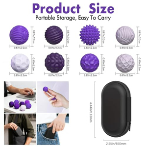 Produits Tendances 2026 Nouveautés Jouets Anti-Stress Modernes Billes Magnétiques Coque Silicone Non Toxique Rangement Durable - Product Image 4
