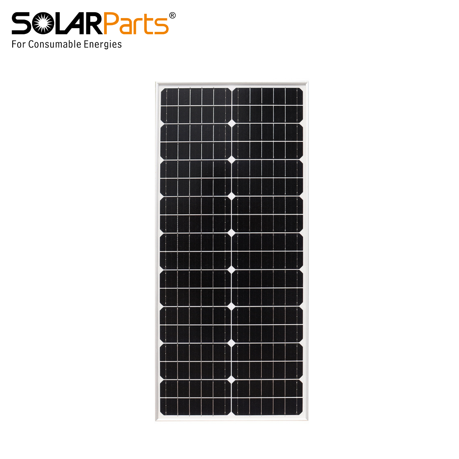 High Efficiency 50W 19.8V <strong>Rigid</strong> <strong>Solar</strong> <strong>Panel</strong> <strong>Monocrystalline</strong> Silicon Front Cover Glass for Generation Sun-Radiated Places