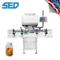 Machine de comptage et d'emballage de capsules entièrement automatique de haute précision avec une capacité de 600 à 4200 bouteilles/heure pour la salle d'exposition locale aux États-Unis