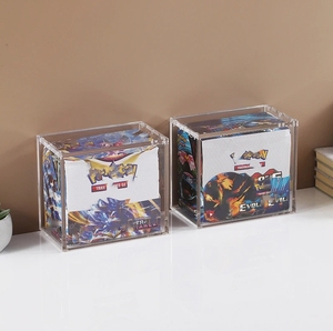 Hiện Đại Trong Suốt <span class=keywords><strong>Acrylic</strong></span> Hiển Thị Hộp Thân Thiện Với Môi PMMA Booster Với Từ Bìa Túi Quái Vật etb <span class=keywords><strong>Acrylic</strong></span> Hộp - Product Image 4