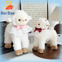Fabricant de peluches de haute qualité, jouets personnalisés, agneaux, moutons, poupées en peluche, peluches douces en stock pour enfants