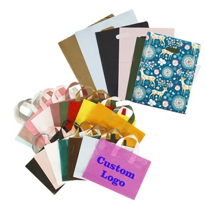Free Mockup Service Cheap Custom Plastic Bags Promotional Gift Plastic Bags for Business