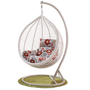 Silla Colgante Tipo Cesta de Ratán para Interiores, Dormitorio, Balcón, Estilo Nido de Pájaro, Ideal para el Hogar, Dropshipping Shopify - Product Image 1
