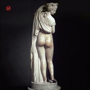 Shying nuda Yong donna famosa scultura greca venere statua del bagno - Product Image 1