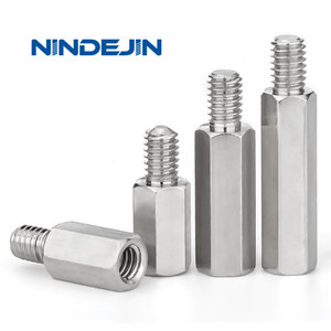 Entretoises hexagonales en acier inoxydable 304 de haute qualité, tailles métriques M3 M4 M5, vis entretoises femelle/mâle NINDEJIN 4-15mm, prix usine - Product Image 6