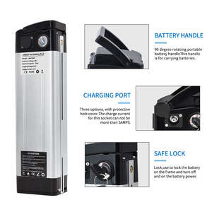 Hochleistungs 48V 21Ah Silver Fish Elektrofahrrad-Akku Wiederaufladbar mit Langer Ausdauer Lithium-Ionen Inklusive Ladegerät - Product Image 4