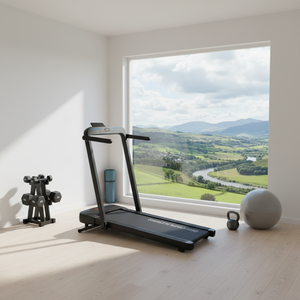 Tapis de course pliable haute performance pour fitness à domicile avec affichage LED Vitesse réglable et moteur électrique incliné pour l'<span class=keywords><strong>exercice</strong></span> - Product Image 2