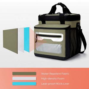 Bolsa térmica suave con aislamiento de 40 latas grande, portátil y plegable para picnics, viajes a la playa - Product Image 6