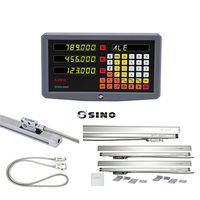Lecteur numérique de signal TTL SINO SDS2-3MS 3 axes avec jeu d'échelles d'encodeur linéaire en verre pour machine de fraisage
