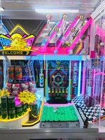 Machine à prix à plaques de poussée commerciale, style fantaisie et tendance, jeu d'arcade pour perles de verre et pendentifs