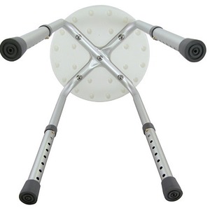 Aluminum Alloy Shower Chair <b>Adjustable</b> <b>Height</b> For Pregnant Women And Children Bath <b>Stool</b> - Product Image 3