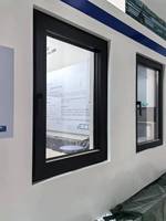 Ventanas Resistentes a Huracanes CHANGYI, Ventanas Abatibles de Aluminio de Bajo Costo para Viviendas, Fácil Instalación, con Vidrio Inteligente