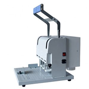 Latest Models 40A Desktop 3 Holes Paper Notebook Binding Driven Paper Punching <b>Machine</b> - Product Image 3