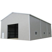 Bâtiment préfabriqué en acier à faible coût hangar d'entrepôt industriel de structures en acier bâtiments d'affaires
