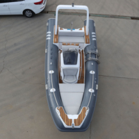 Bateau semi-rigide en Hypalon pour fournitures marines – Bateau pneumatique pratique et durable