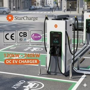 Chargeur EV public CPO Branding Custom Starcharge Titan V5 UL CE 120kW 180kW 240kW compatible OCPP 20, longue durée de vie, 120 kW - Product Image 1