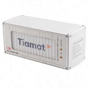 Organisateur de bureau personnalisé en ABS, porte-stylos en forme de conteneur d'expédition - Product Image 5