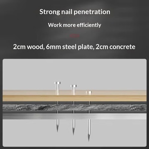 Chiodatrice Elettrica Multifunzione NAILTASK Ufficiale con <span class=keywords><strong>Batteria</strong></span> al Litio, Nuovo Modello King Kong DCCN90S2 5.0Ah, Colore Nero - Product Image 4