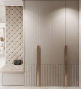 Fabricant de meubles sur mesure Meubles de chambre à coucher Armoire moderne modulaire en bois Design Garde-robe de chambre Style minimaliste - Product Image 6