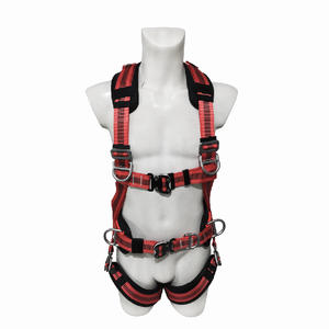 Connecteur complet à insertion rapide anti-chute à haute visibilité pour travailleur de la construction 6 points d'attelage pour les ceintures de sécurité à énergie éolienne - Product Image 1