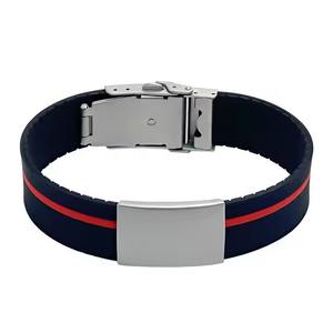 Горячий браслет Qr Code Band производитель пользовательских скульптурных браслетов браслет и браслет ювелирные изделия - Product Image 1