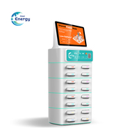 Station de batterie externe à affichage LED haute capacité à 16 emplacements avec une nouvelle interface d'entrée CC 120W à louer