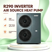 Pompe à chaleur air-eau à onduleur R290 45KW haute efficacité A+++ pour usage domestique