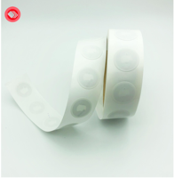 Étiquette autocollante RFID pour carte de contrôle d'accès hhf, 13.56mhz, Programmable, Ntag213, Ntag215, lot de 50 pièces