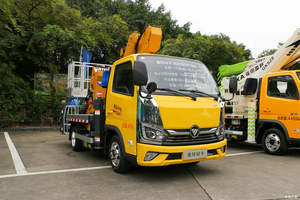 Camión Manlift diésel de <span class=keywords><strong>segunda</strong></span> <span class=keywords><strong>mano</strong></span> de 22m, nueva <span class=keywords><strong>plataforma</strong></span> de trabajo aéreo telescópica Manual, elevación hidráulica, operaciones a gran altitud - Product Image 6