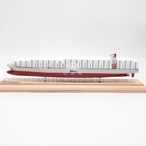 Modèle de <span class=keywords><strong>bateau</strong></span> à l'échelle fait à la main de l'usine O.A.S, échelle 1:1000, MODÈLE DE NAVIRE DE HAUTE QUALITÉ, modèle de navire porte-conteneurs Dizai personnalisé de 35 cm - Product Image 4