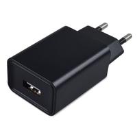 Chargeur USB-A compact 5V1A/2A avec prise EU pour plusieurs appareils, certifié CE, anti-surchauffe, ignifuge, pour montre intelligente, écouteurs, appareil photo, téléphone portable
