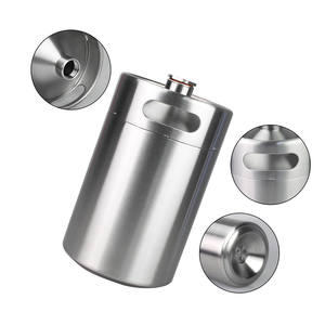 مشروب مشروع البيرة التجارية برودة الفولاذ المقاوم للصدأ 4L مزدوجة الجدار فراغ برميل صغير - Product Image 4