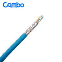 Pabrik Kabel LAN Indoor SFTP CAT8 2000MHz 305m 500m Kotak Tarik Kabel Ethernet PVC/LSZH Jacket Kabel Internet